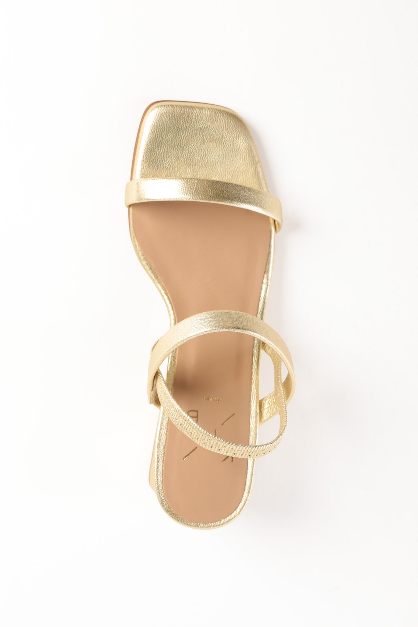 POPPY GOLD - Strappy Heeled Sandal