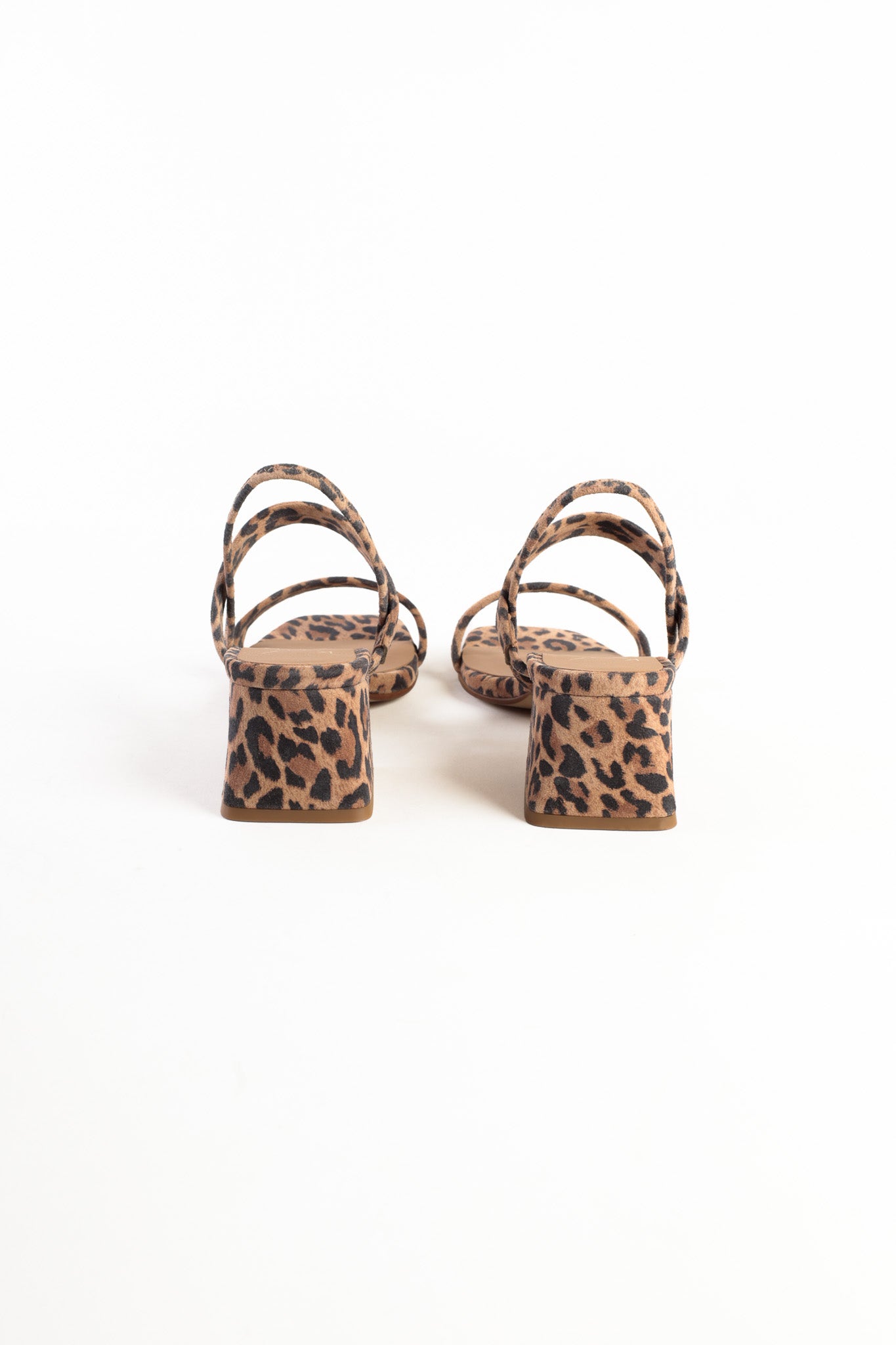 POPPY LEOPARD - Strappy Heeled Sandal