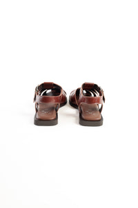 ADENA CHOCOLATE - Fisherman Slingback Sandals