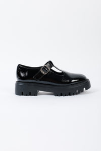 SALOME BLACK- T-Bar Shoes KMB shoes